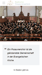 Mobile Screenshot of posaunenarbeit.de